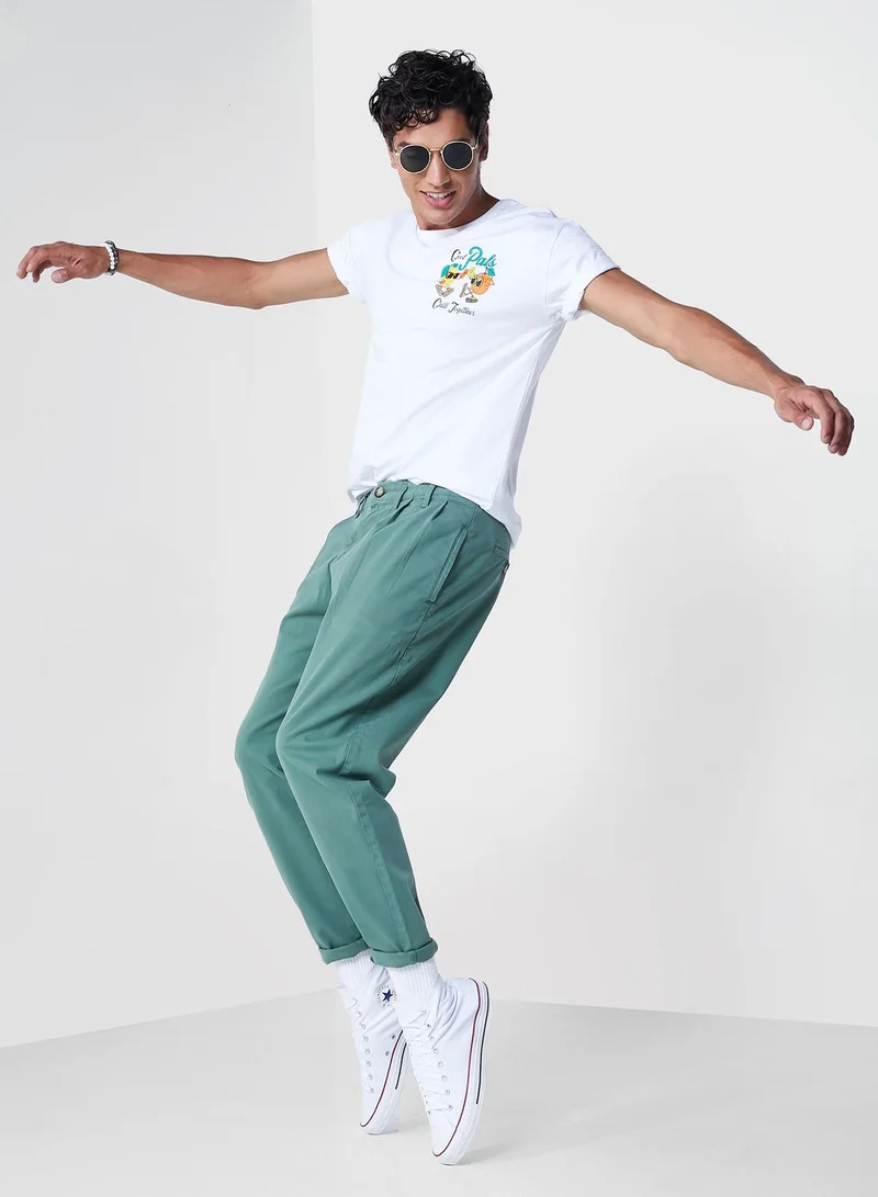 Namshi x Koovs Resort Print T Shirt