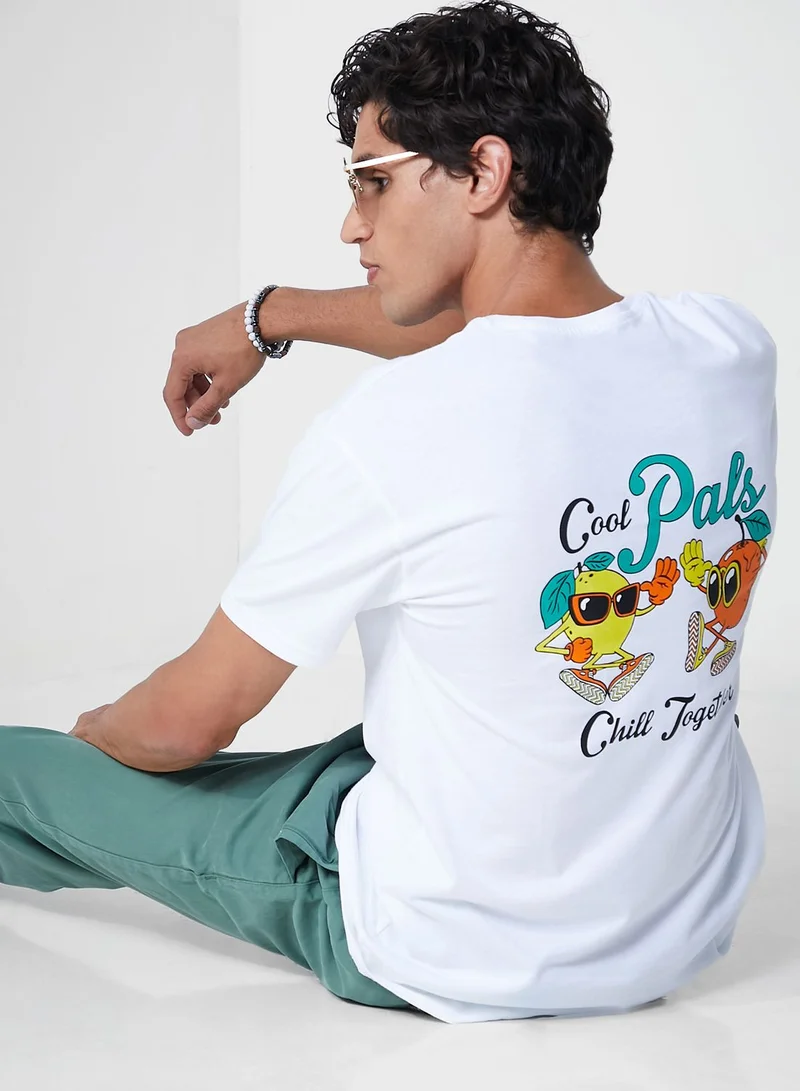Namshi x Koovs Resort Print T Shirt