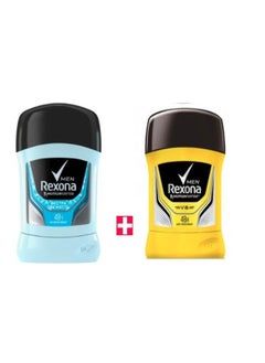 Rexona Rexona Men V8 Motion Sense Deodorant, 50ml with Rexona Men Antiperspirant Extra Fresh, 50ml 
