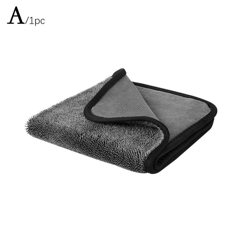 Cross-border 40*60 small braided water-absorbing towel, thickened and twisted braided cloth, water-absorbing car towel, car cleaning towel. - Image 5