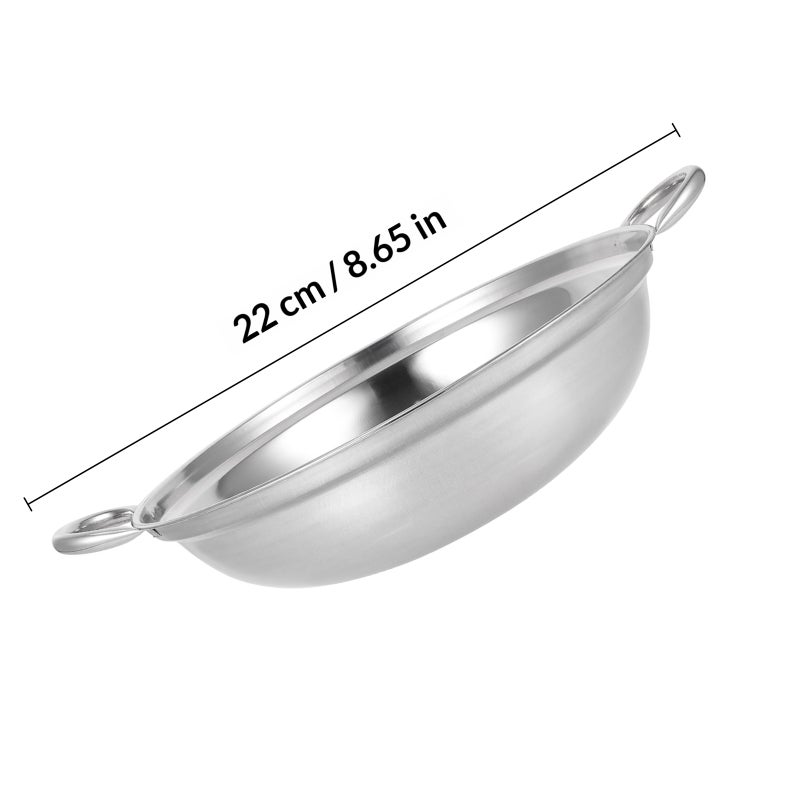 🍳 قدر طهي من الفولاذ المقاوم للصدأ بتصميم ضد التسرب بمقبضين متينين أساسي للمطبخ - Image 2