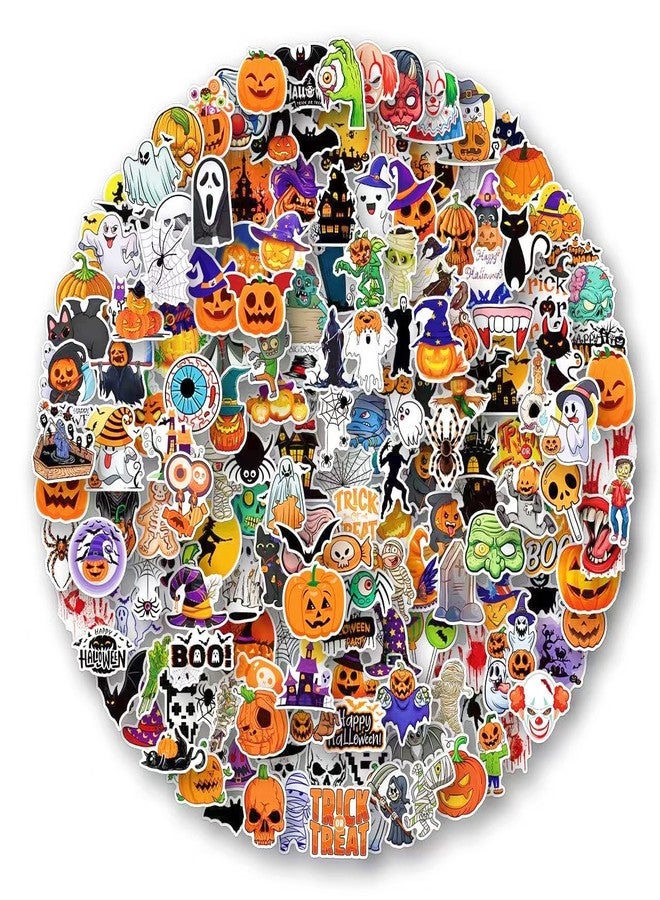 AOWDIAO 200 Pcs Halloween Stickers, Halloween Vinyl Stickers for Kids & Adults, Holiday Party Favors, Crafts & Gifts - Image 1