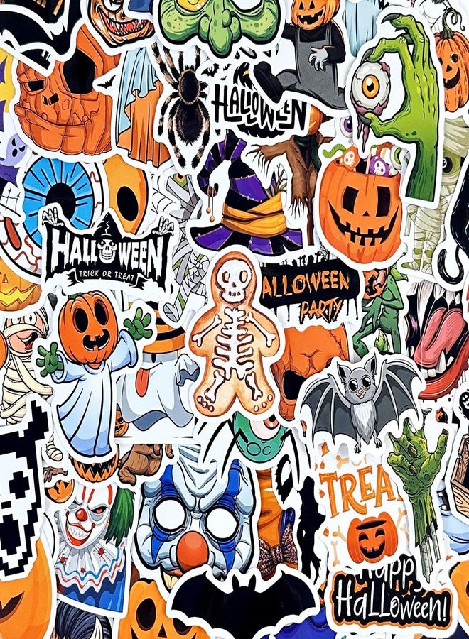 AOWDIAO 200 Pcs Halloween Stickers, Halloween Vinyl Stickers for Kids & Adults, Holiday Party Favors, Crafts & Gifts - Image 2