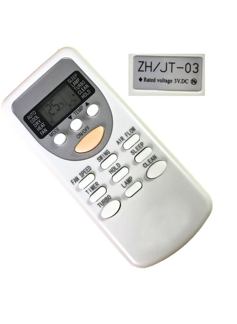 Replacement for Lennox Air Conditioner Remote Control Model Number ZH/JT-03