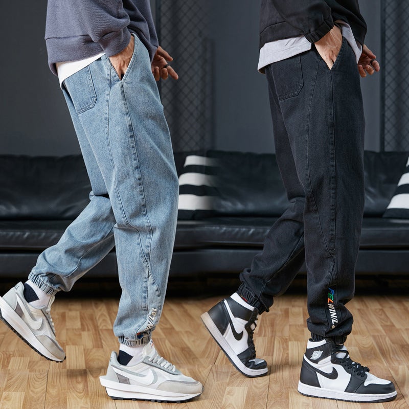 Unisex Casual Daily Denim Jeans - Image 4