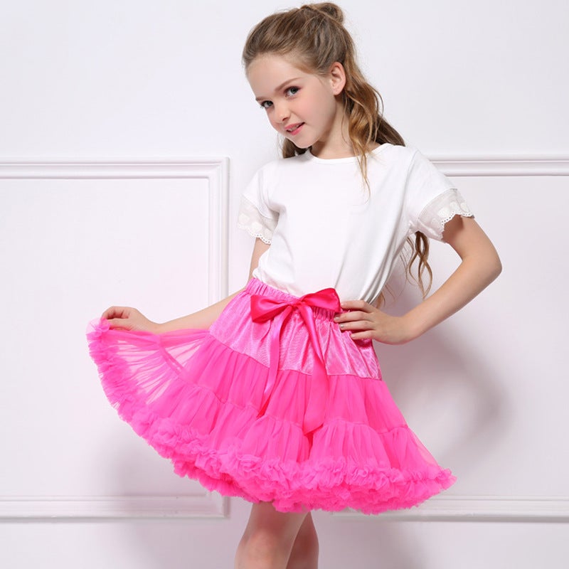 2022 Half-Length Tutu Skirt For Children, Puffy Skirt For Girls, 2-Layer Large Tutu Skirt, Adjustable, Popular Item - Image 4