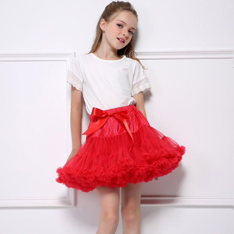2022 Half-Length Tutu Skirt For Children, Puffy Skirt For Girls, 2-Layer Large Tutu Skirt, Adjustable, Popular Item - Image 5