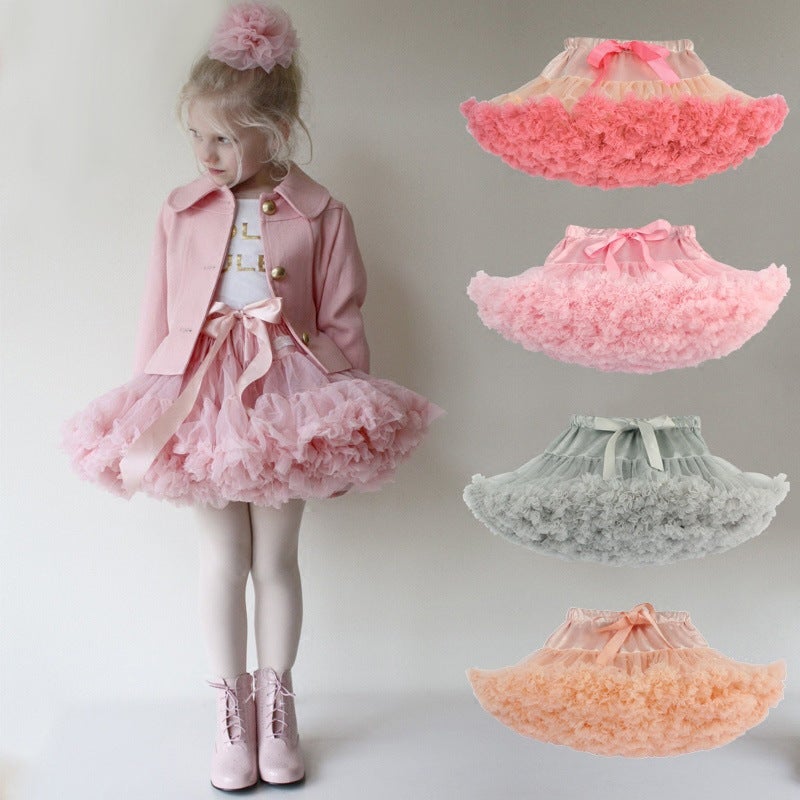 2022 Half-Length Tutu Skirt For Children, Puffy Skirt For Girls, 2-Layer Large Tutu Skirt, Adjustable, Popular Item - Image 2