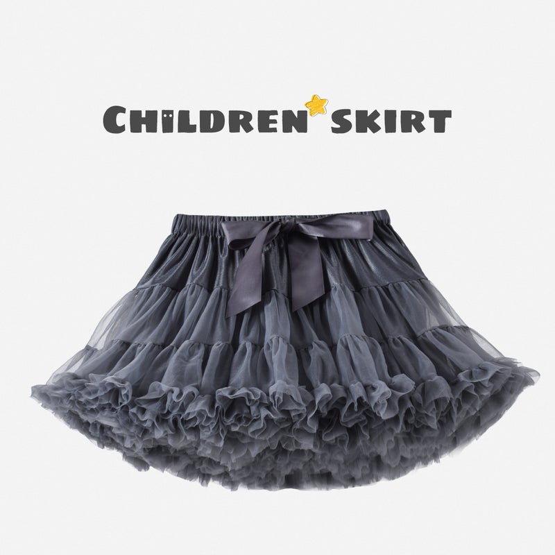 2022 Half-Length Tutu Skirt For Children, Puffy Skirt For Girls, 2-Layer Large Tutu Skirt, Adjustable, Popular Item - Image 1