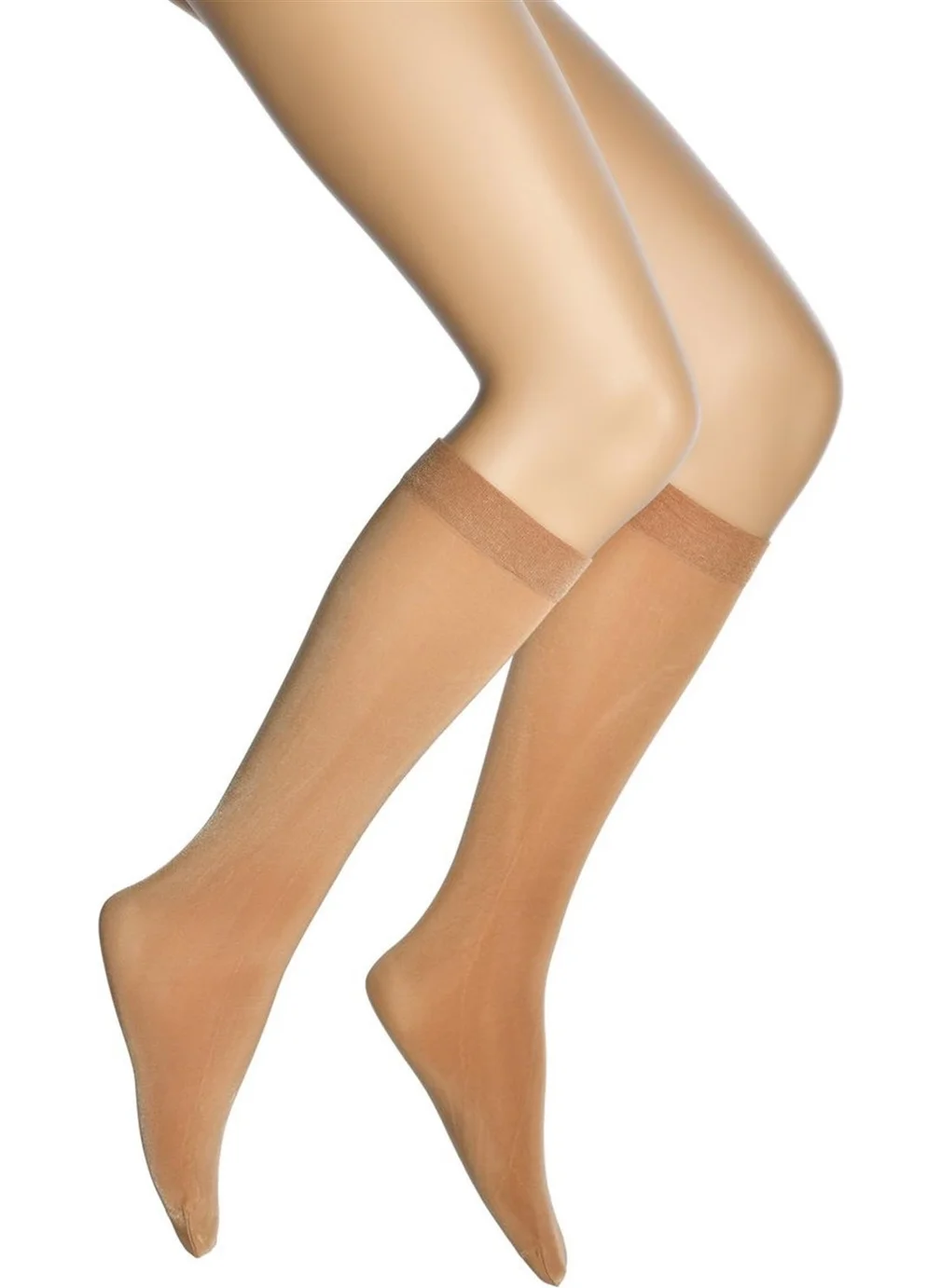 Dore Satin 70 Knee Length Women's Socks