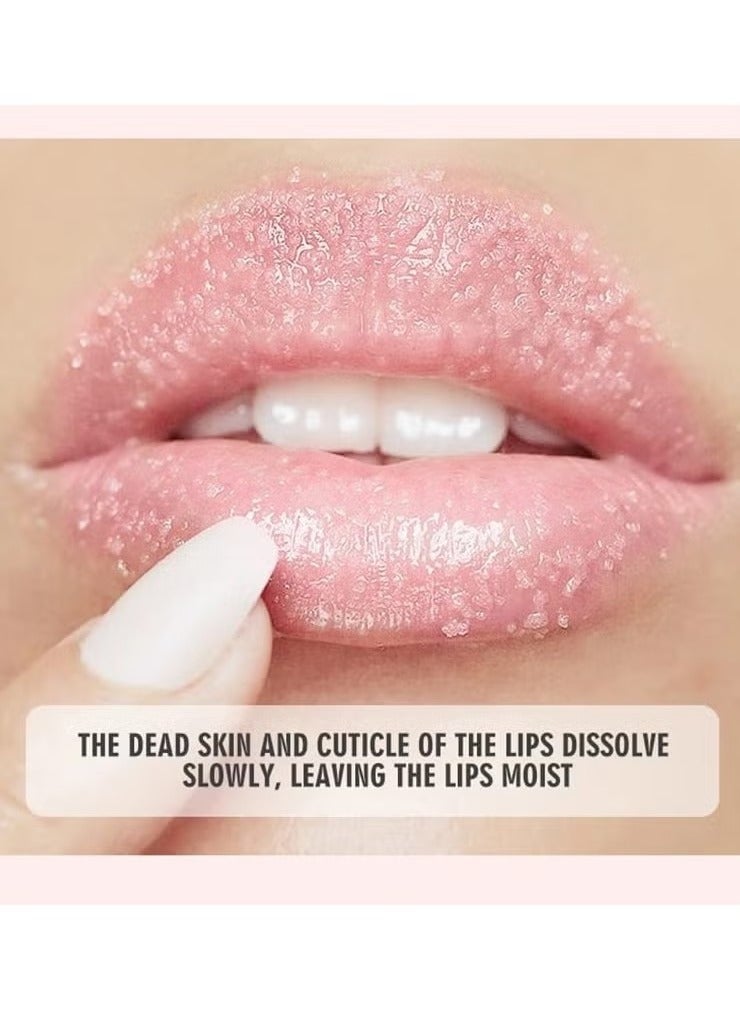 Generic Coconut Lip Scrub 30g, Exfoliate & Brighten Lip Color, Sugar Crystals, long Lasting  - Image 4