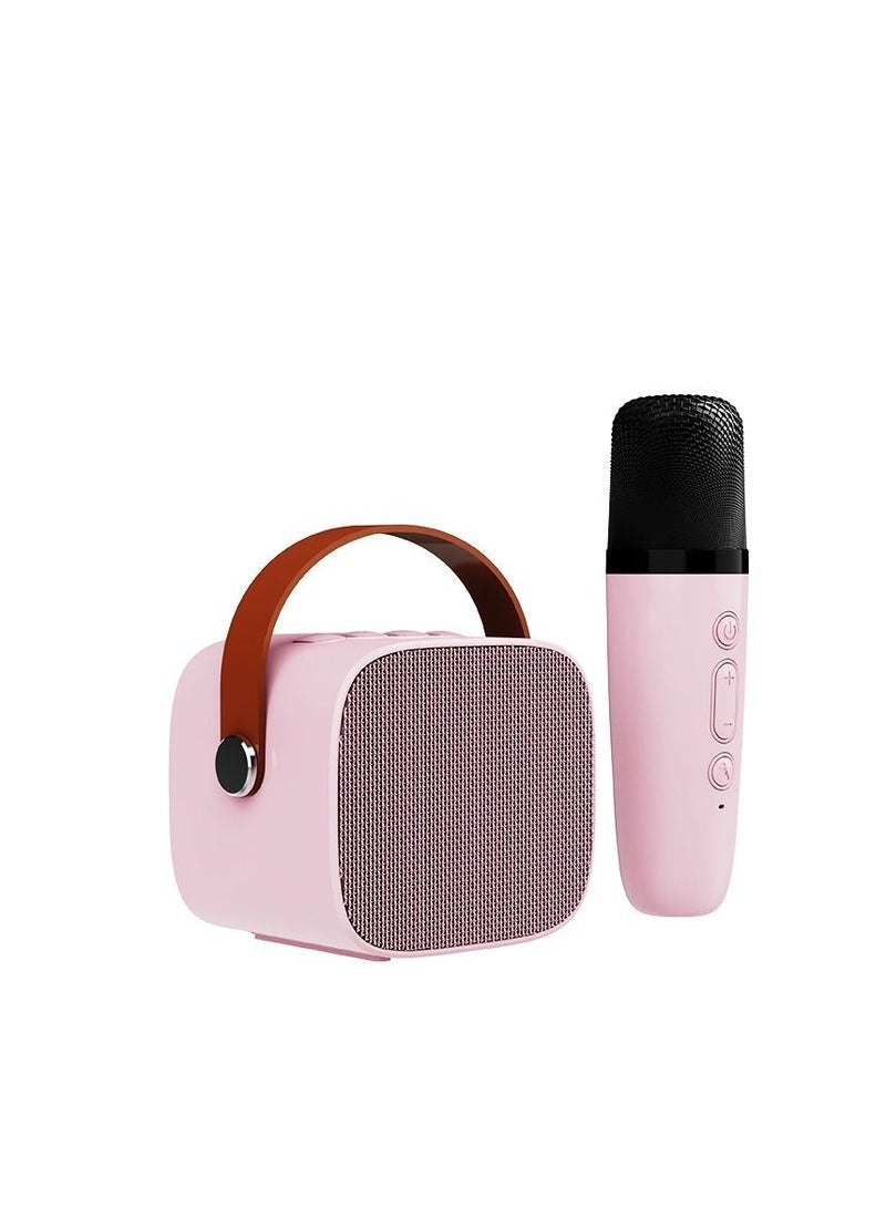 GULFLINK Portable Bluetooth Speaker with Microphone Set Pink - Image 1