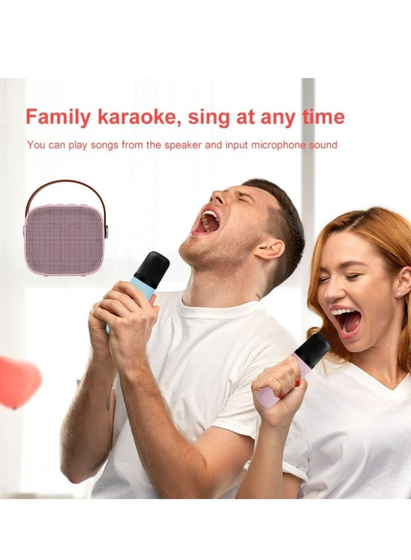 GULFLINK Portable Bluetooth Speaker with Microphone Set Pink - Image 4