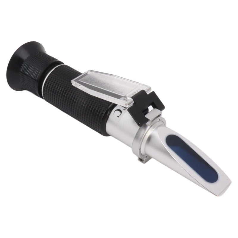 Portable Refractometer: 0~32% Brix, 1.000~1.120 SG, Automatic Temperature Compensation - Accurate Measurement, Durable Aluminum Build for Food, Fruit, Beverages, Honey & Malt Testing - Image 4