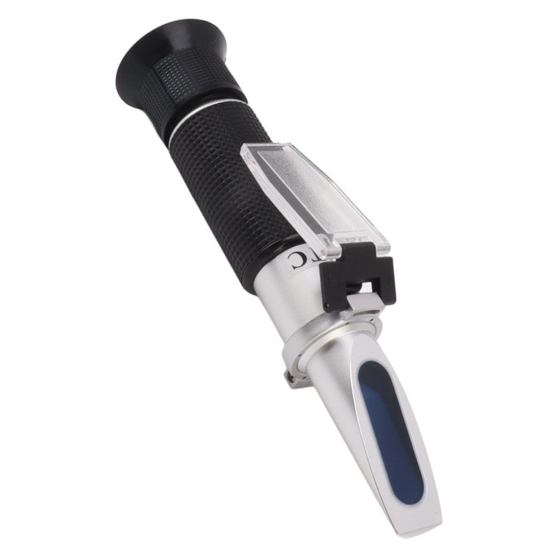 Portable Refractometer: 0~32% Brix, 1.000~1.120 SG, Automatic Temperature Compensation - Accurate Measurement, Durable Aluminum Build for Food, Fruit, Beverages, Honey & Malt Testing - Image 5