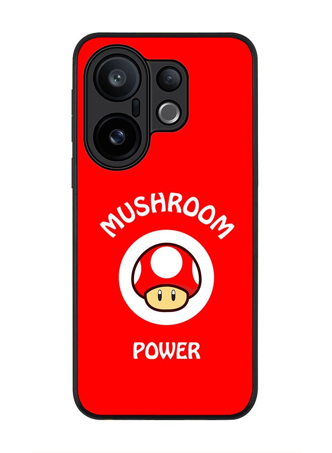 Stylizedd For vivo X200 FE / S30 Pro mini Case,Slim fit Camera Protection, Shockproof Thin Phone cover  - Mushroom Power