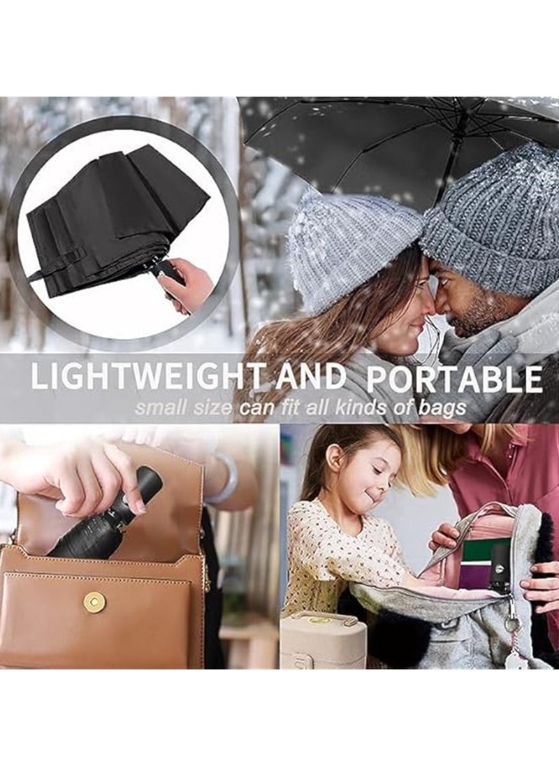HomKawt - Windproof Compact Travel Umbrella, Automatic Umbrellas for Rain-Compact Folding Umbrella, Small Portable Auto Open Close Umbrellas for Men Women, Lightweight 12 Ribs, Umbrella UV Protection Sun 99% - Image 1