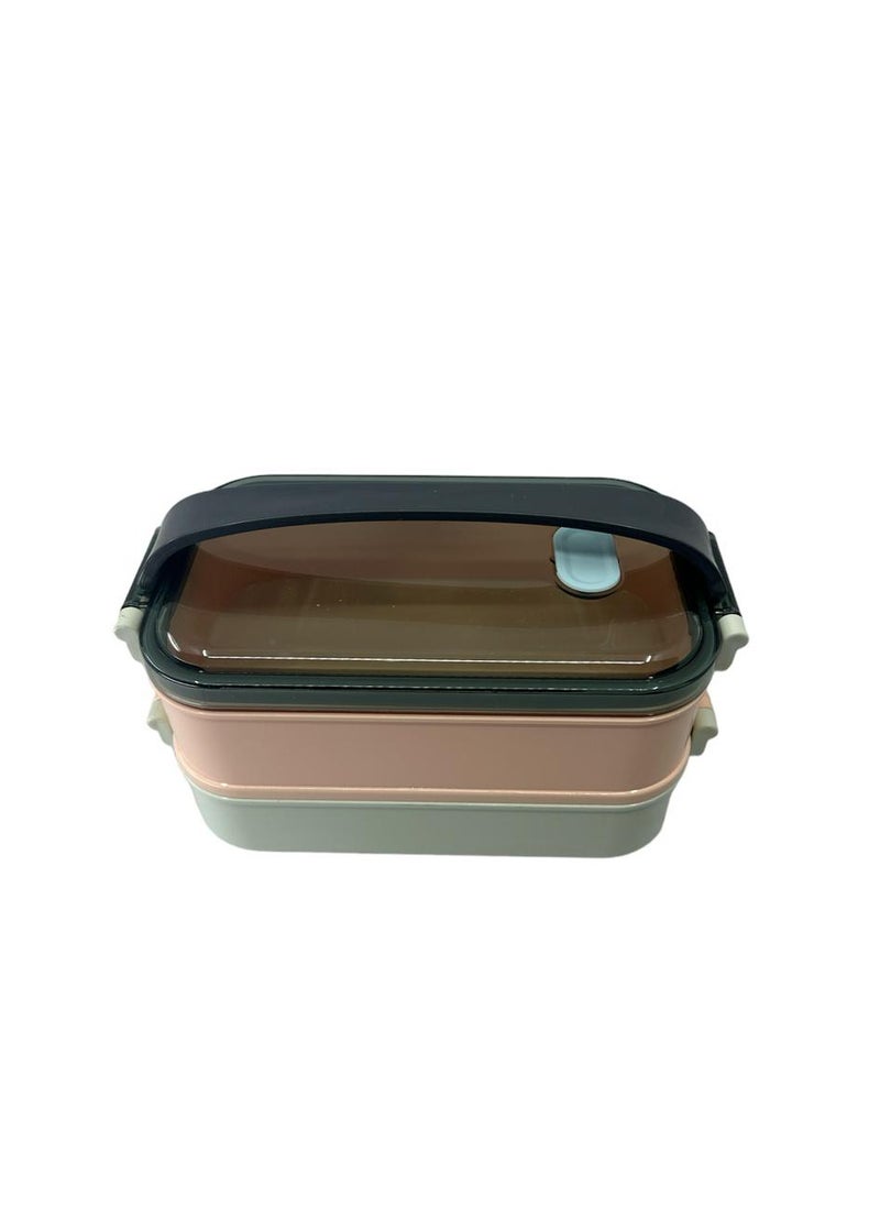 YOLO - Yolo Double Layer Lunch Box 1800ml  22cm - Image 1