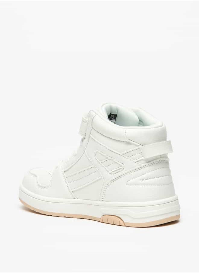 Boys' Panelled Sneakers with Hook and Loop Closure - pzsku/Z7931F96F50DC5A05825BZ/45/_/1739373772/1ee18f5a-54b9-4020-af3c-08a8e0e70cb6