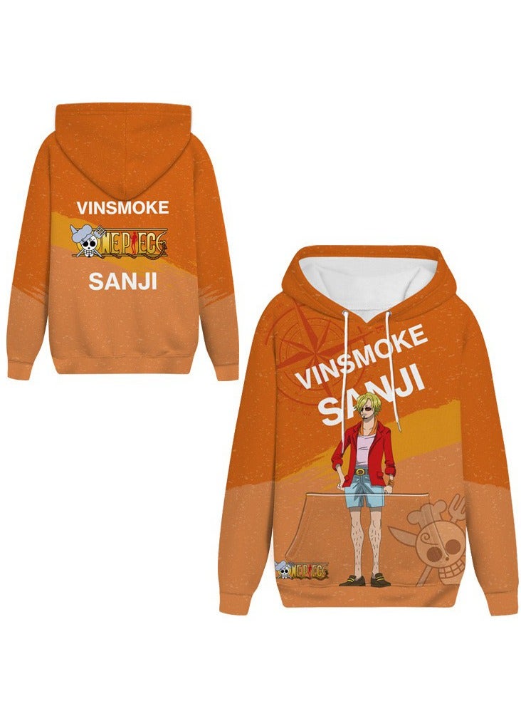 KUYING New One Piece Printed Casual Hoodie  - Image 1