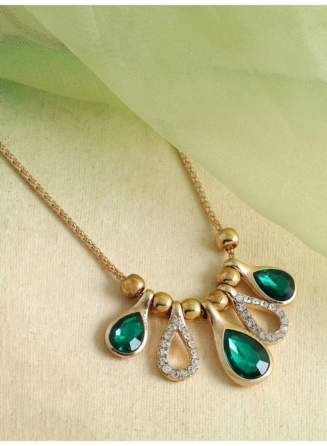 SOHI Party Artificial Necklace Jewellery