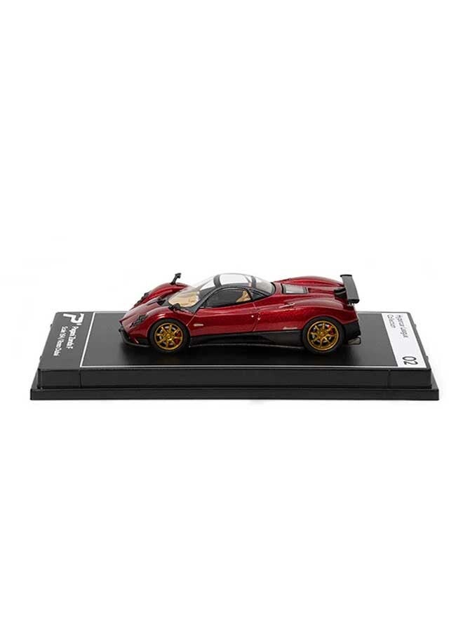 PosterCars PosterCars - 1:64 Scale Pagani Zonda F (Rosso Dubai) Hypercar League Collection  - Image 2