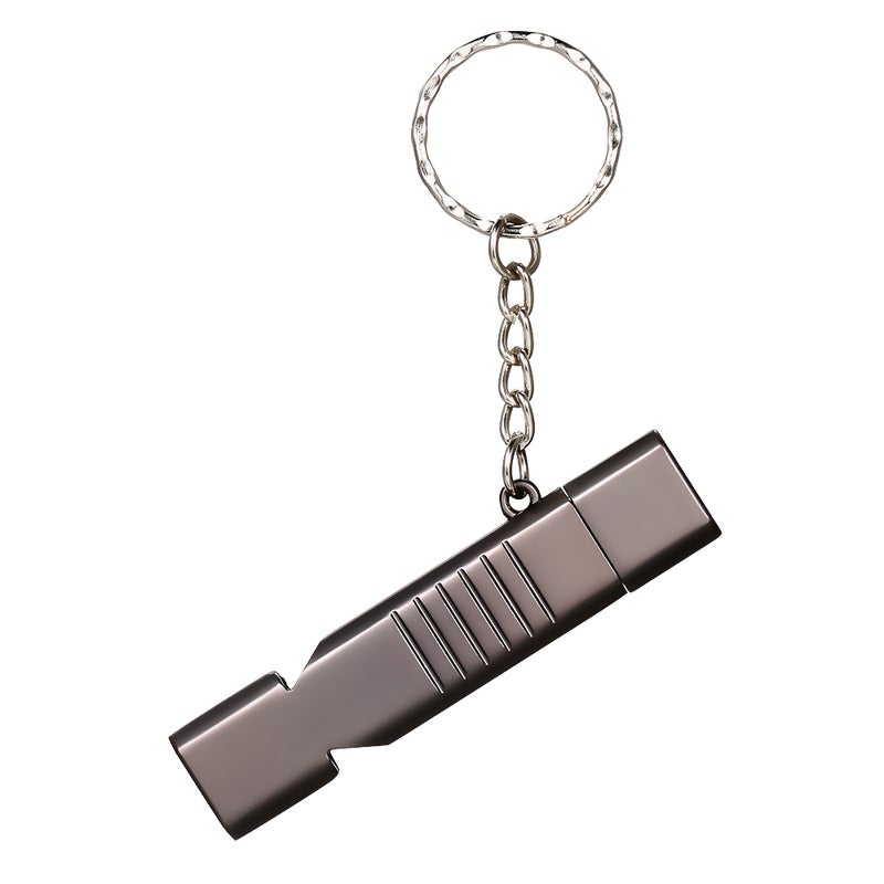 64GB USB3.0 U Disk Whistle USB Flash Drive 2-in-1 Design Portable U Disk Zinc Alloy Material Solid and Durable Plug and Play - Image 1
