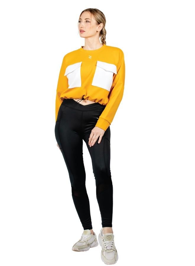ZAECY Women's Cropped Sweatshirt - Image 2