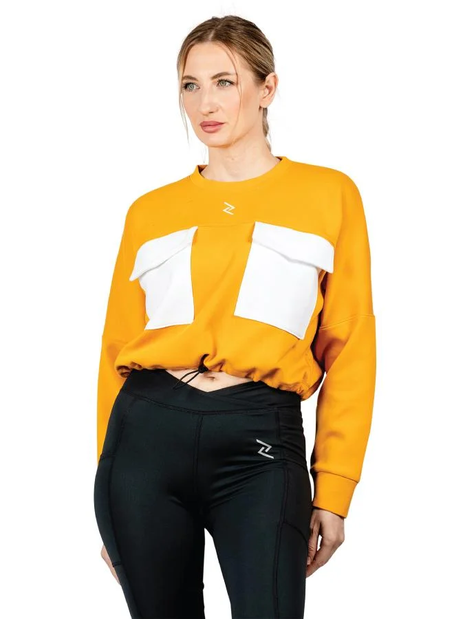 ZAECY Women's Cropped Sweatshirt