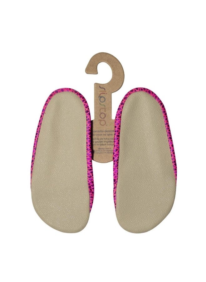 Slipstop Slipstop Rubin Junior Girls Sea Pool Slipper (Infant, 18-20, Pink)  - Image 2
