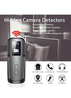 Generic Hidden Camera Detectors,Anti Spy Detector Hidden Devices,Camera Detector,RF Signal Detector, Listening Device Detector,with a HD screen, Protect Your Privacy for Home Office Travel Hotel - Black  - Image 3