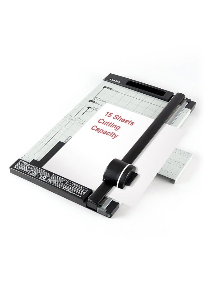 CARL , professional rotary paper trimmer 112.7 cm, 15 sheet cutting capacity - Image 1