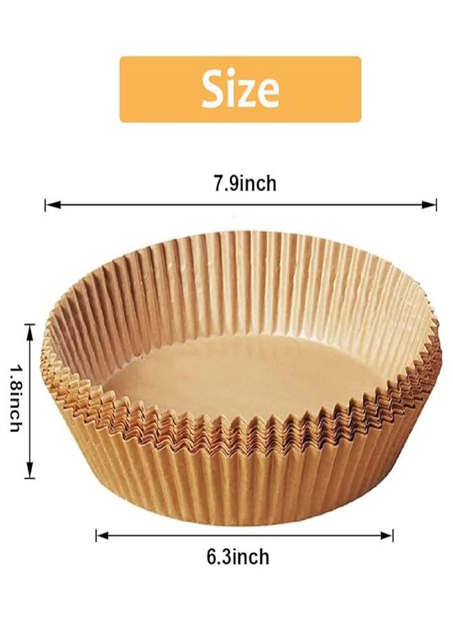 300 قطعة من مقلاة الهواء، بطانات ورق البرشمان غير اللاصقة للاستعمال مرة واحدة، وخبز دائري من درجة الطعام للمقلاة الهوائية (6.3 بوصة) - pzsku/Z79325A335C9CEF337670Z/45/_/1725526333/57ca3822-47d1-4b91-a7c3-9337af73ca45