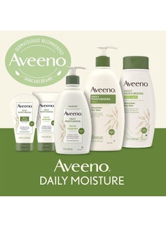 Aveeno Daily Moisturizing Facial Cleanser with Soothing Non-GMO Oat, Hydrating Face Washfor Soft & Supple Skin, Free of Parabens, Sulfates, Fragrance, Dyes & Soaps, 5 fl. oz, Pack of 3  - Image 5