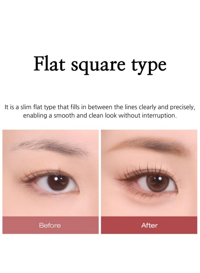 BBI@ BBIA Bbia Last Auto Gel Eyeliner Slim 5 Colors - Ultra-Fine Waterproof Mechanical Gel Eye Liner Pencil Smudge-Proof Easy Drawing Smooth Gliding Texture Vegan Korean Eye Makeup (S4 Chocolat Bonbon Slim R) - Image 4