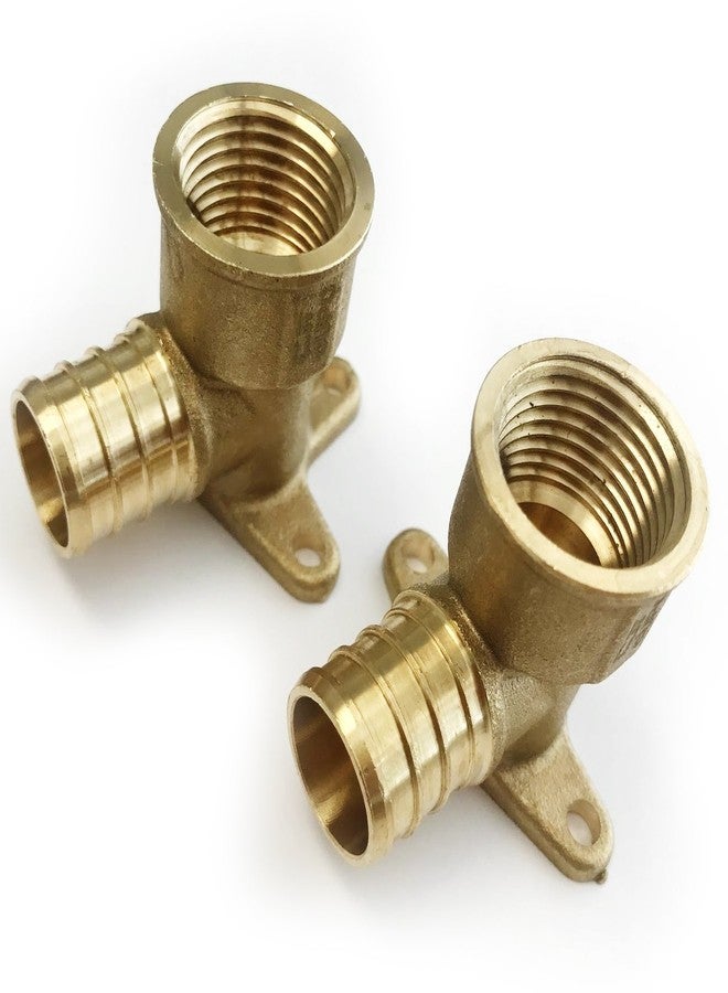 EFIELD (Pack of 2) Pex 3/4Inch X 1/2Inch Female NPT DROP EAR ELBOW CRIMP FITIINGS 2 PIECES - Image 1