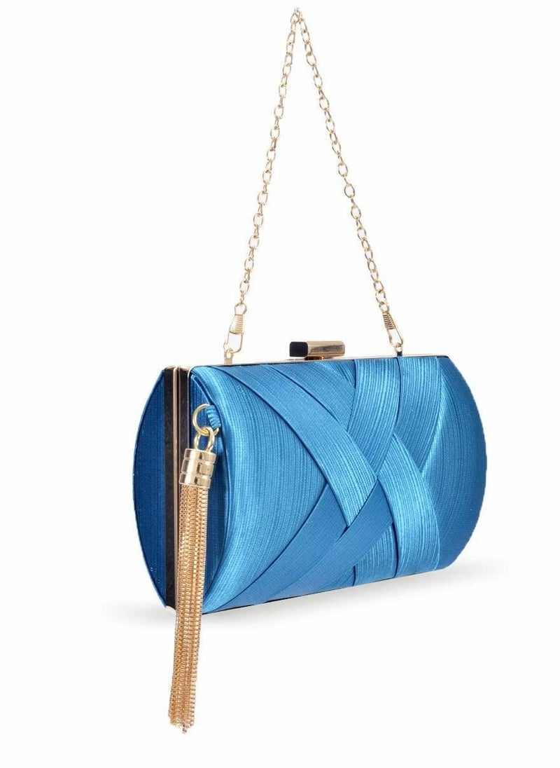 SYOSI - Womens Evening Clutch Bag Designer Evening Handbag, Lady Party Clutch Purse - Image 1