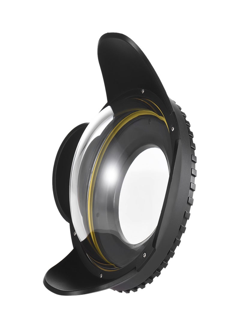 MEIKON Underwater Camera 200mm Fisheye Wide Angle Lens Dome Port Case Shade Cover 60m/ 197ft Waterproof 67mm Round Adapter for Camera Diving Housing - Image 1