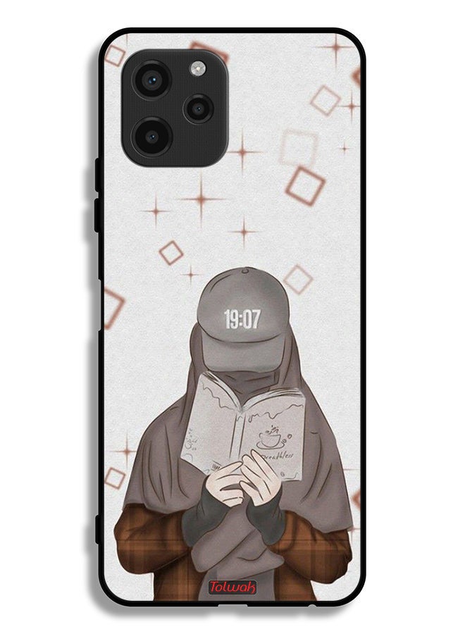 Tolwak Huawei nova Y61 Protective Case Cover Girl Reading Art - Image 2