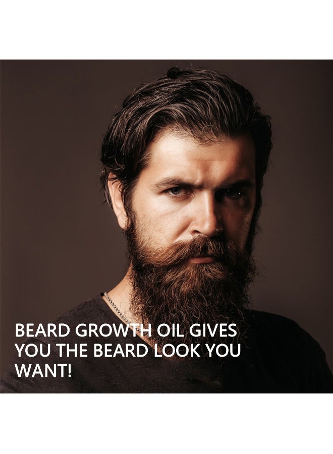 CANAMIN Beard Oil, 100% Pure Natural Ingredients, Moisturize & Soften Beard, Reduce Itch & Frizz, Men Beard Care Conditioner Oil 30ml - Image 3