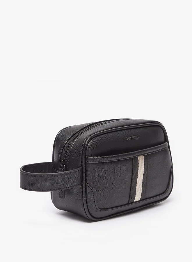 DUCHINI Textured Pouch with Handle