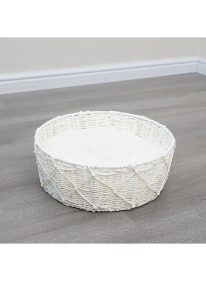 Catry Cat Bed Basket 40x40x15h cm
