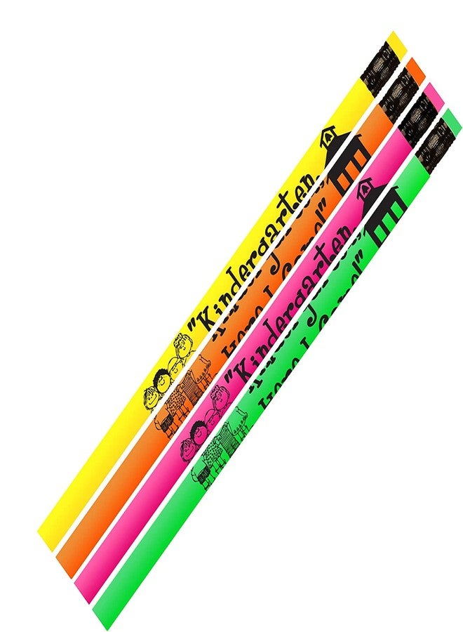 Express Pencils Kindergarten, Here I Come Pencils! Neon Kindergartener Pencils - 36 Qty Package - Express Pencils™ - Image 2