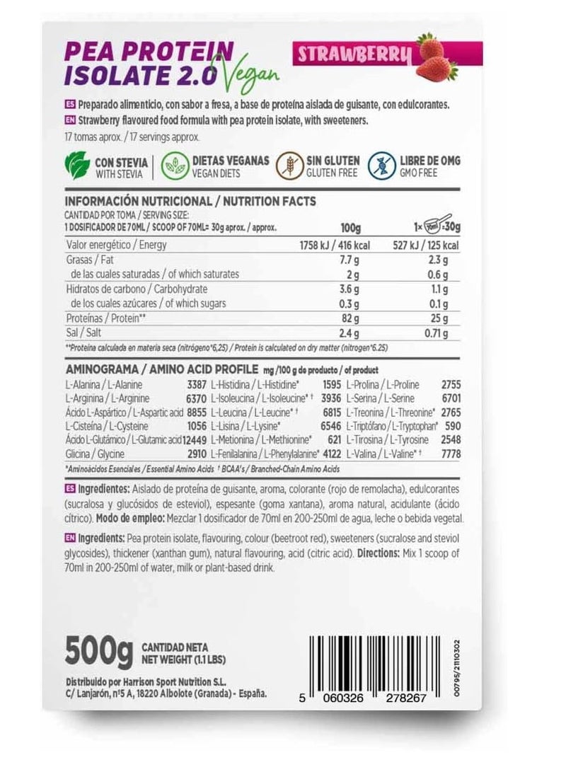 HSN PEA PROTEIN ISOLATE 2.0  STRAWBERRY - Image 4