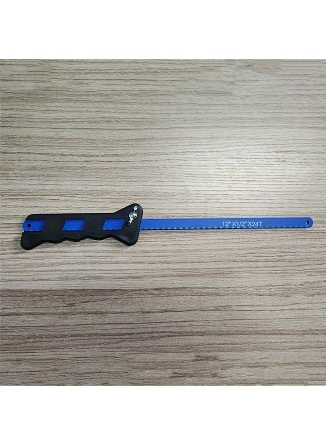 Portable Metal Mini Hacksaw With 10 Inch Bimetallic Blade For DIY Projects 1pc - Image 1