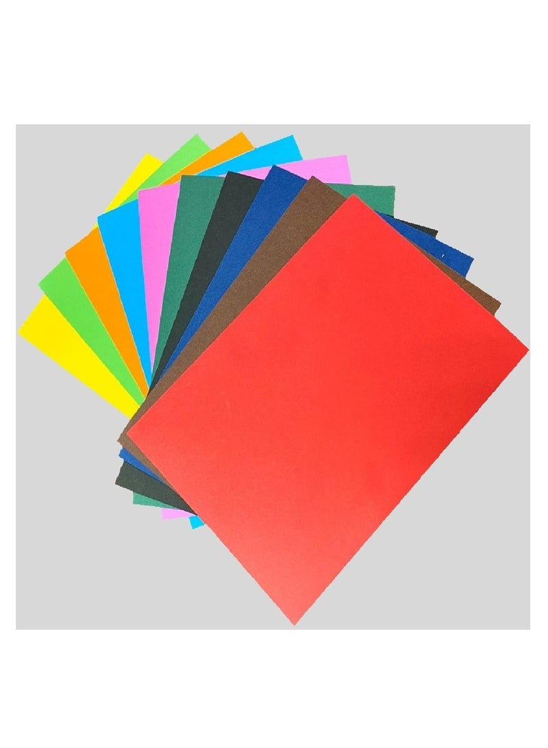 50-Piece A4 Size Bristol Card Coloured 180gsm Thickness - Image 2