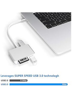 General XQD Card Reader USB C,XQD/SD/TF Card Reader Type C,Dual USB3.0 Card Adapter Read 3 Cards for SD(HC/XC),TF, Sony G Series, Lexar USB Mark Card, Compatible for Type-C Laptop, Support Windows/Mac OS  - Image 4