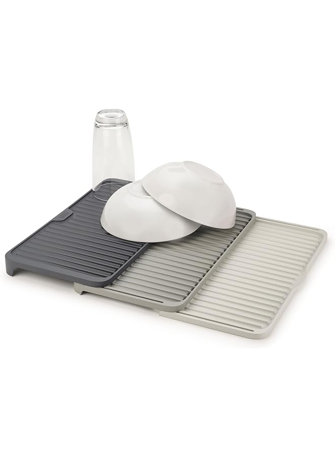 جوزيف جوزيف لوح تصريف قابل للتوسيع من البلاستيك باللون الرمادي 2 - Image 1