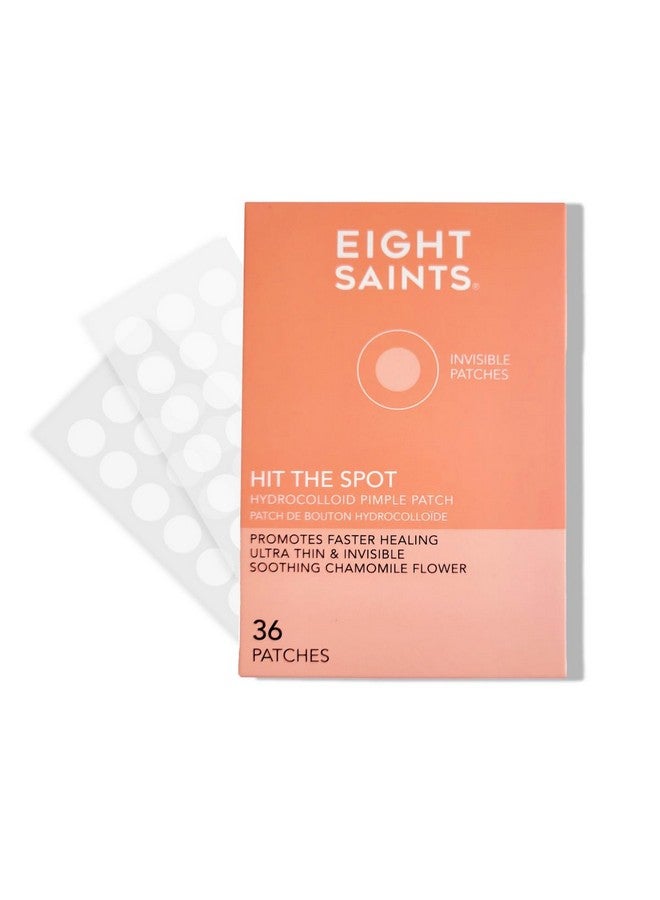 آيت ساينتس رقعة علاج حب الشباب والبثور من Eight Saints، للوجه، سريعة المفعول، لتقليل البثور والبقع، رقعة هيدروكولويد رقيقة للغاية، (36 قطعة) - Image 2