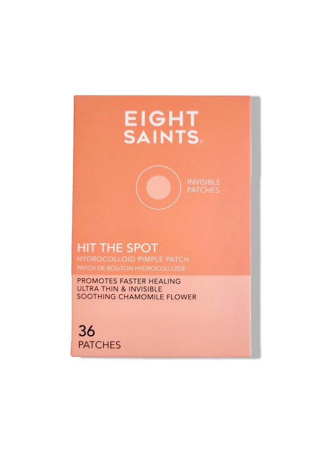 آيت ساينتس رقعة علاج حب الشباب والبثور من Eight Saints، للوجه، سريعة المفعول، لتقليل البثور والبقع، رقعة هيدروكولويد رقيقة للغاية، (36 قطعة) - Image 1
